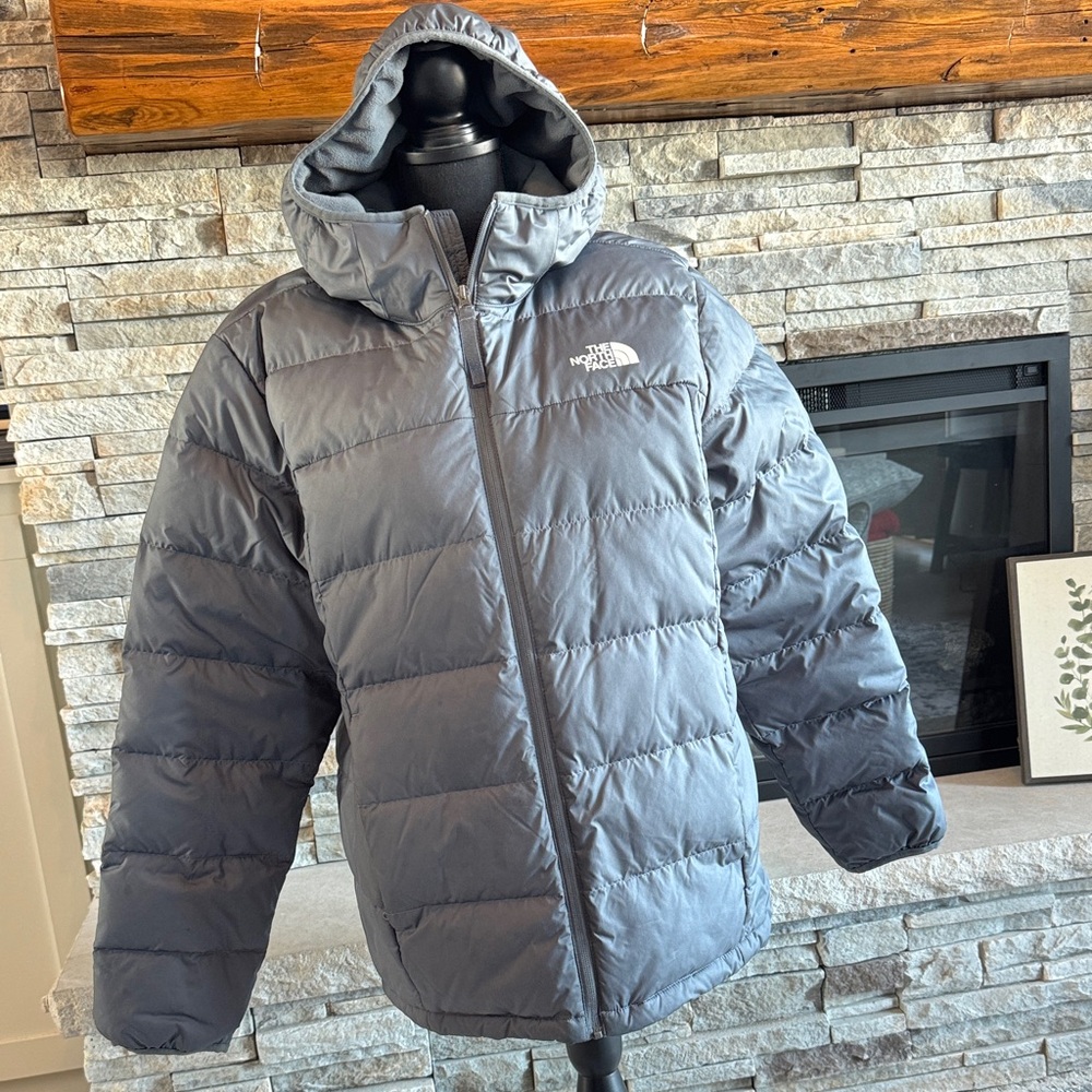 The North Face Charcoal Puffer Jacket